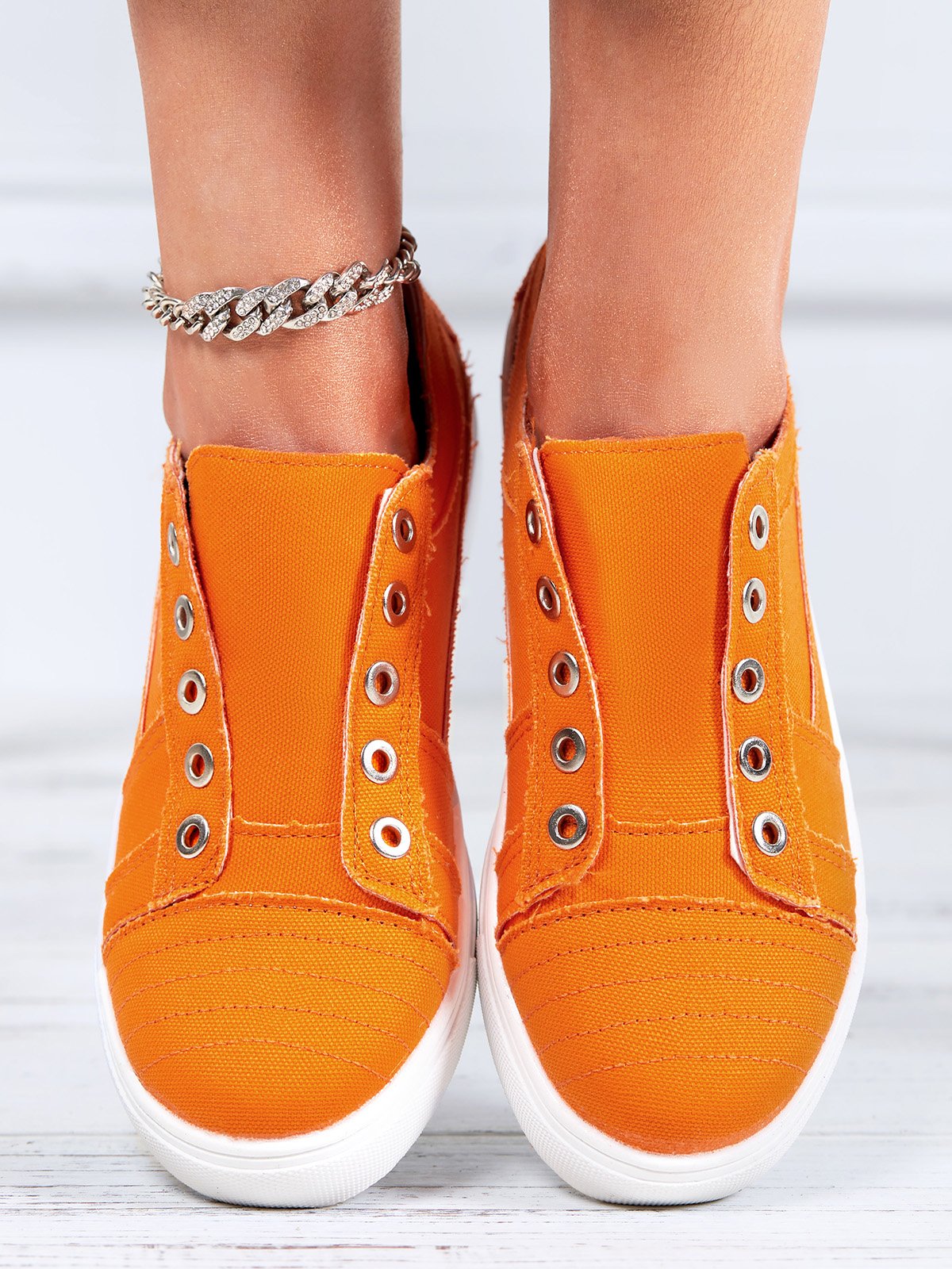 Women's Casual Slip On Canvas Shoes