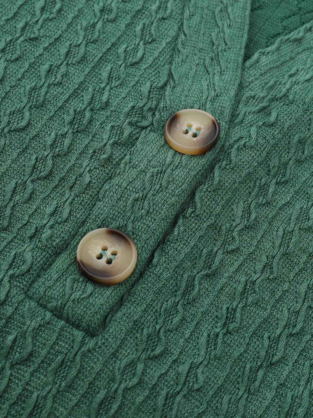 Women Casual Plain Loose Blouse Notched Long Sleeve Buttoned Regular Spring/Fall Shirt