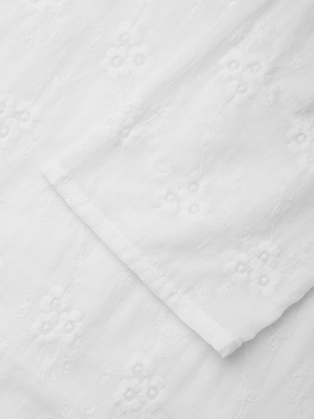 Plain Linen Cotton And Linen V Neck Dress