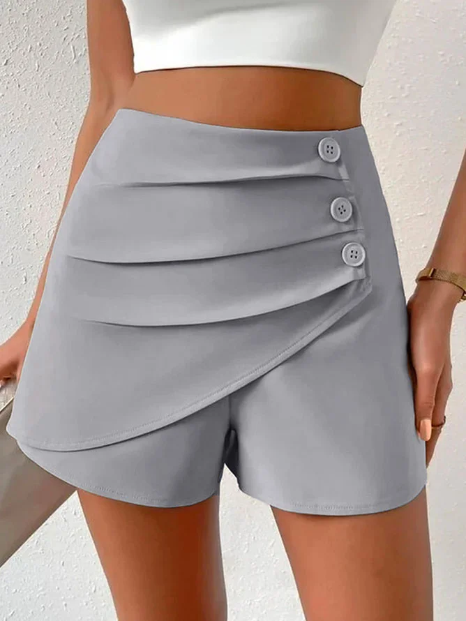 Elegant Daily Basic High Waist Short
