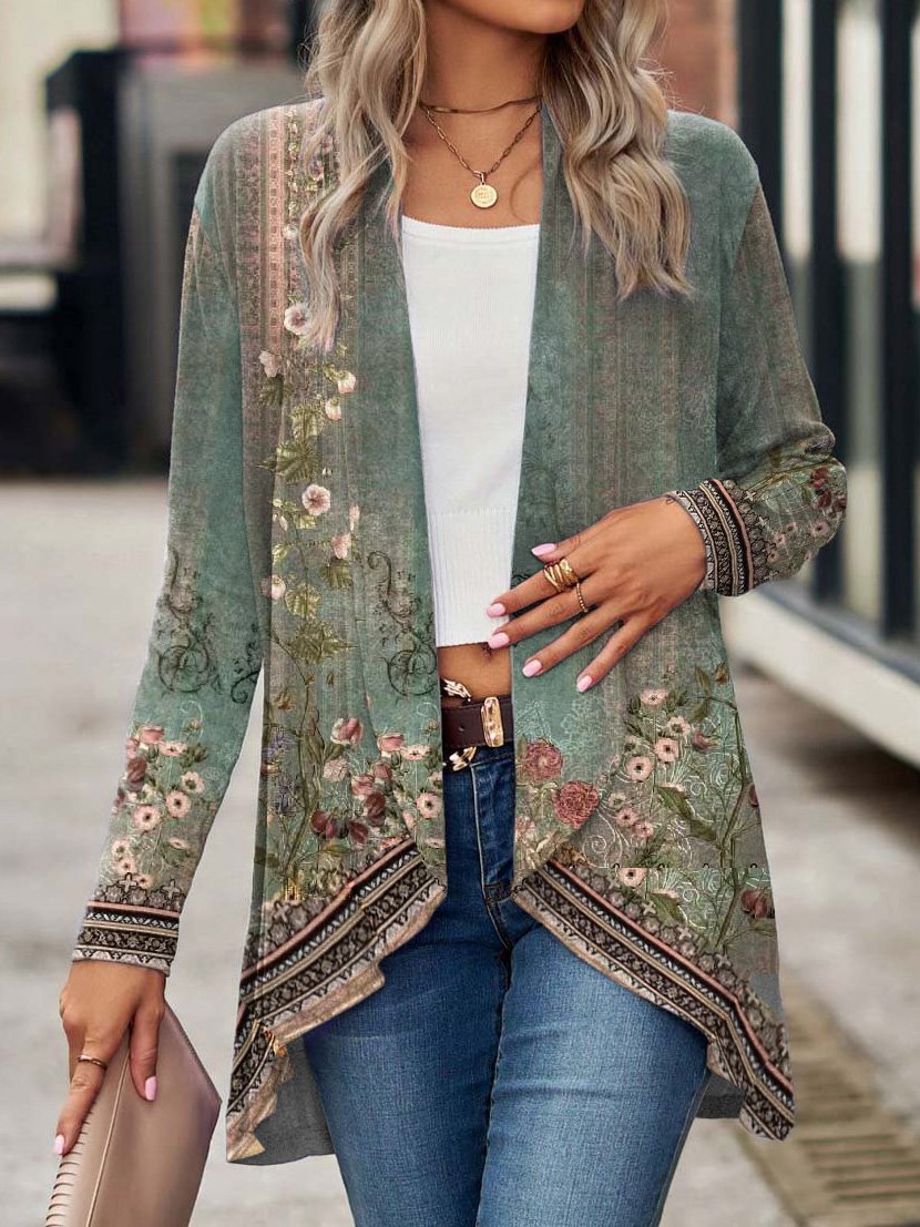 Women's Ethnic Regular Loose Kimono