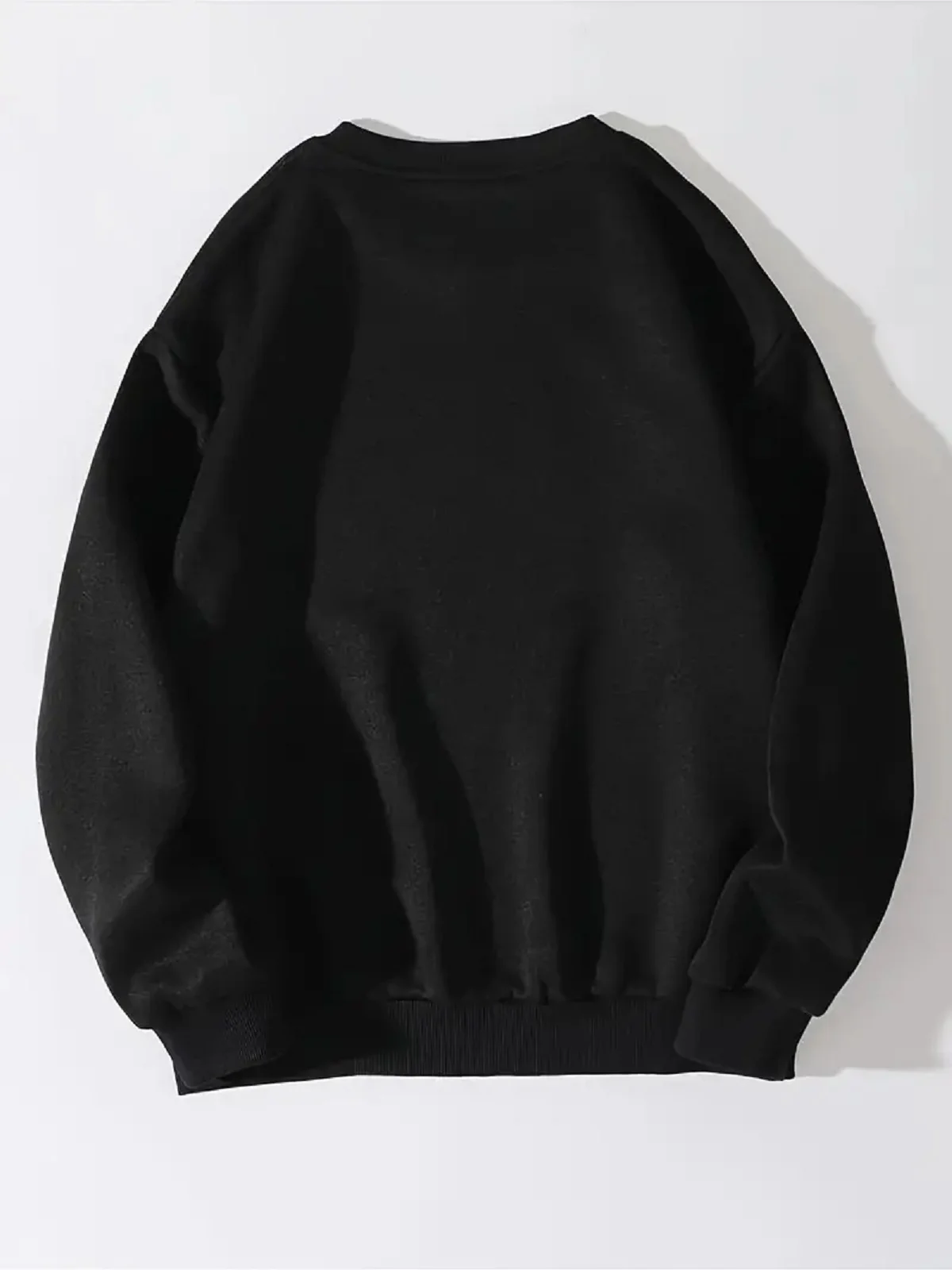 Casual Crew Neck Dragonfly Print Sweatshirt