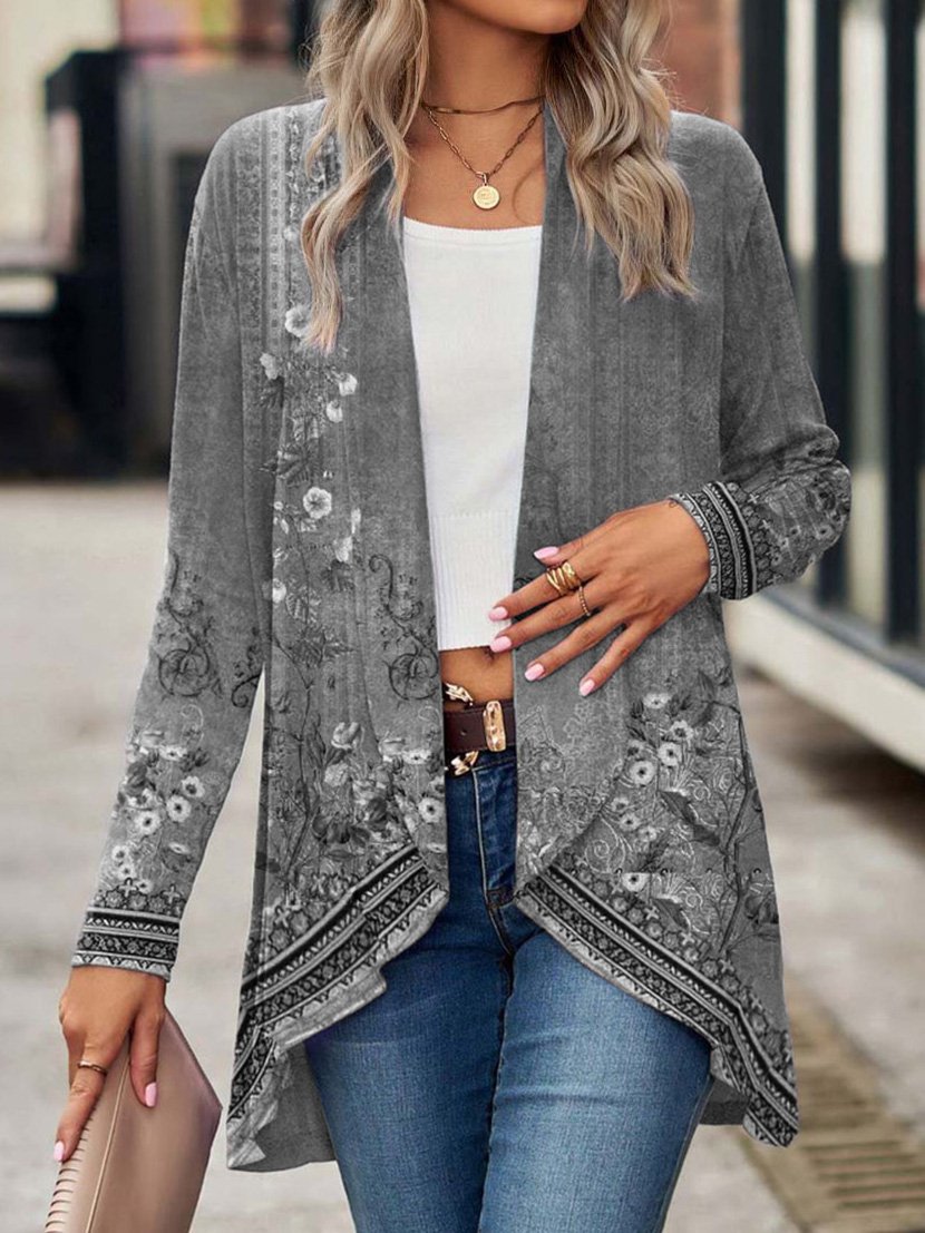Women's Ethnic Regular Loose Kimono