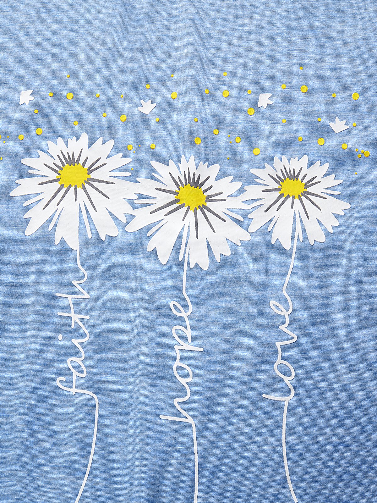 Loose Casual Text Letters Jersey T-shirt