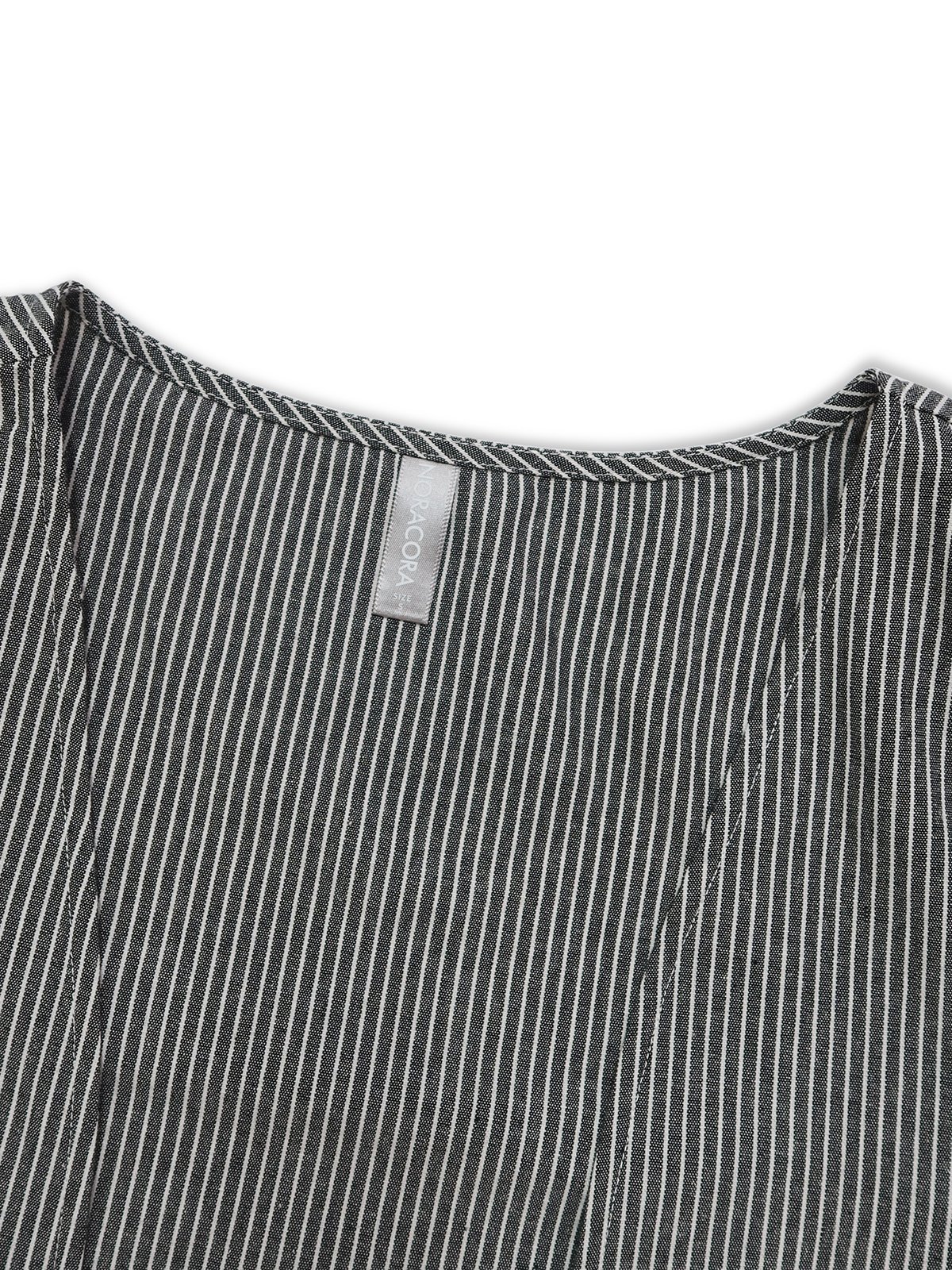 Women's Striped Regular Loose Kimono