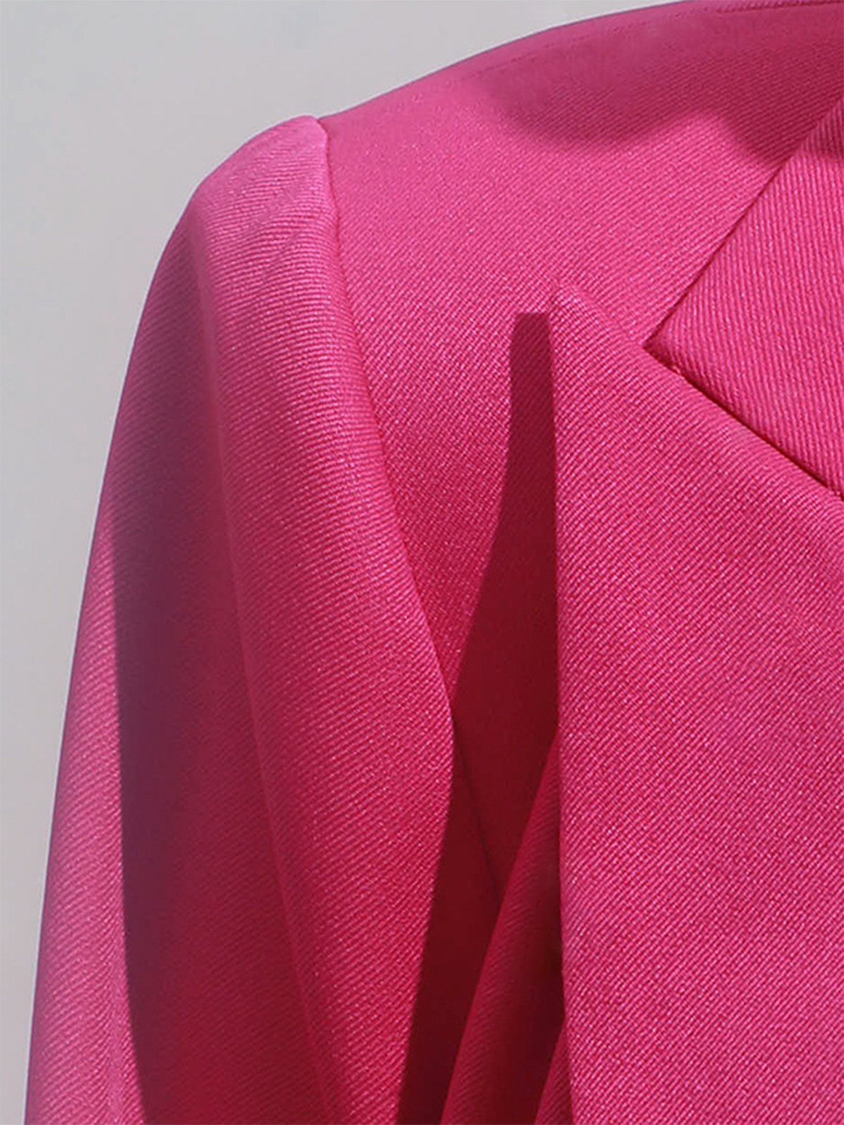 Women's Lapel Collar Lightweight Loose Blazer