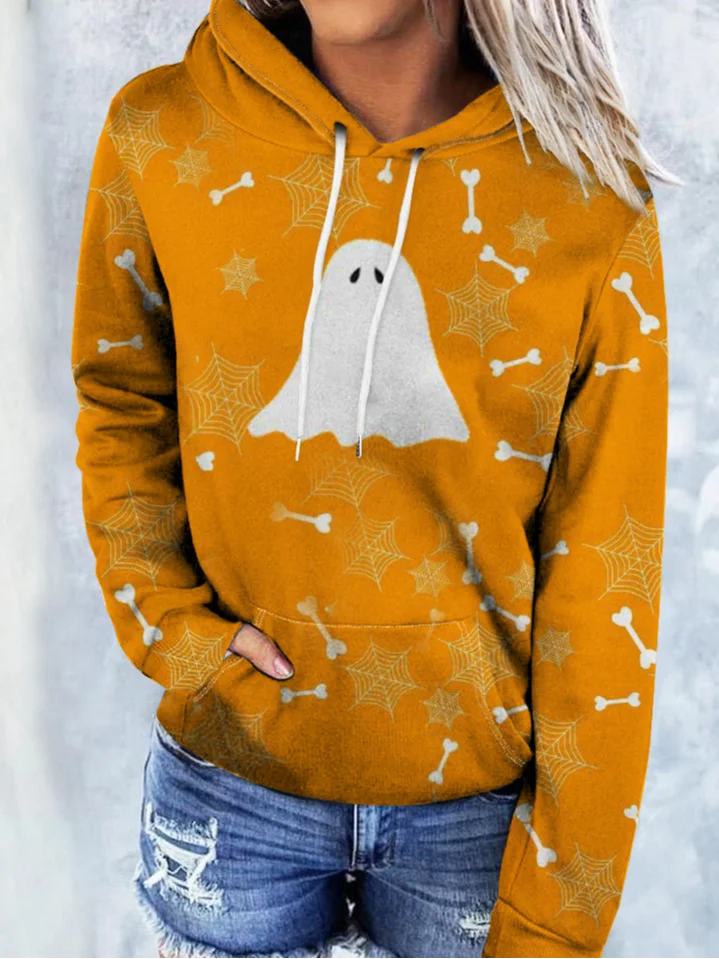 Casual Hoodie Halloween Sweatshirt
