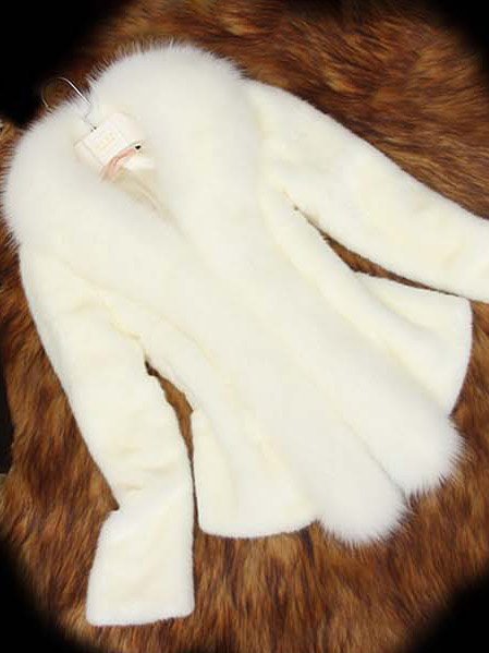 Women's Plain Heavyweight Eco-friendly Fleece Loose Jacket