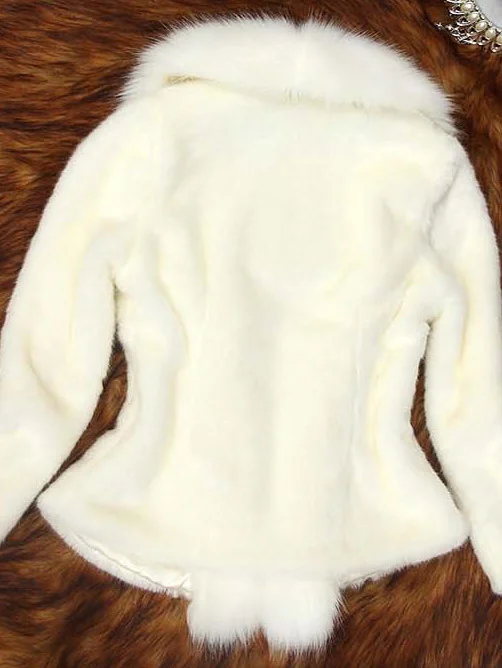 Women's Plain Heavyweight Eco-friendly Fleece Loose Jacket