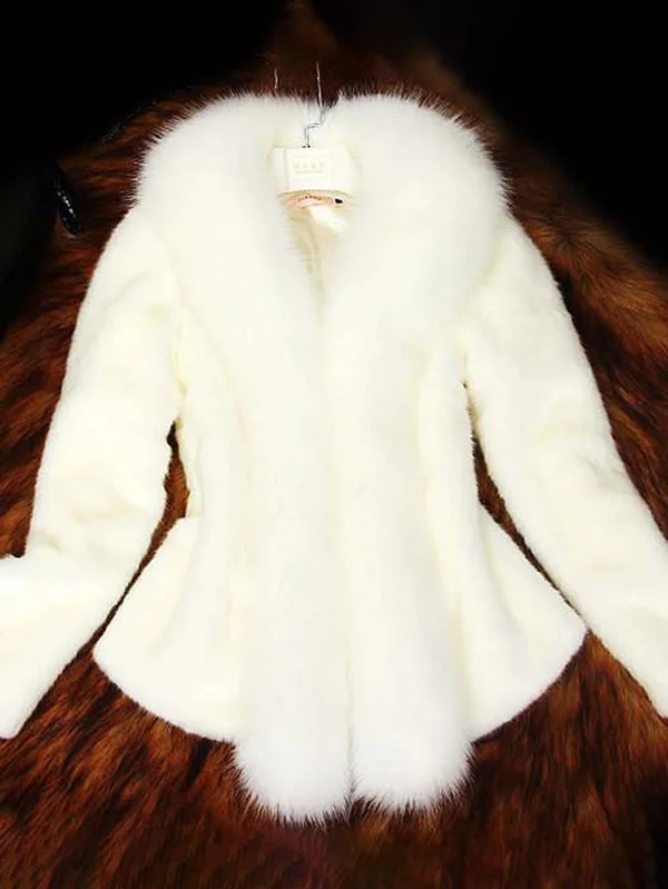 Women's Plain Heavyweight Eco-friendly Fleece Loose Jacket