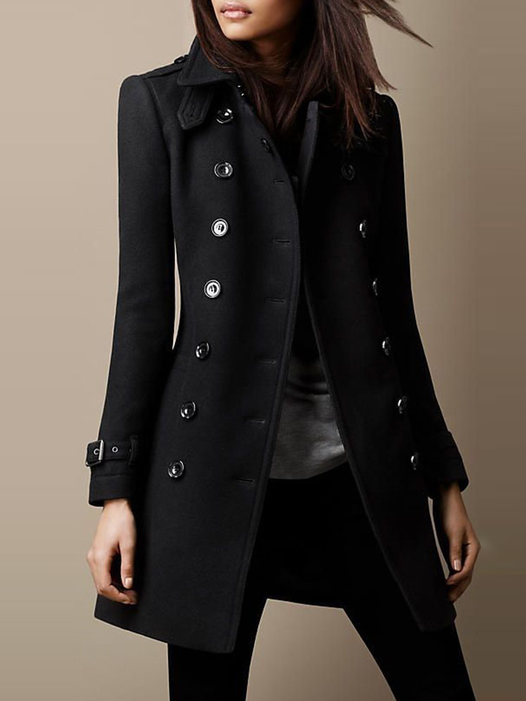 Women's Plain Regular Loose Jacket