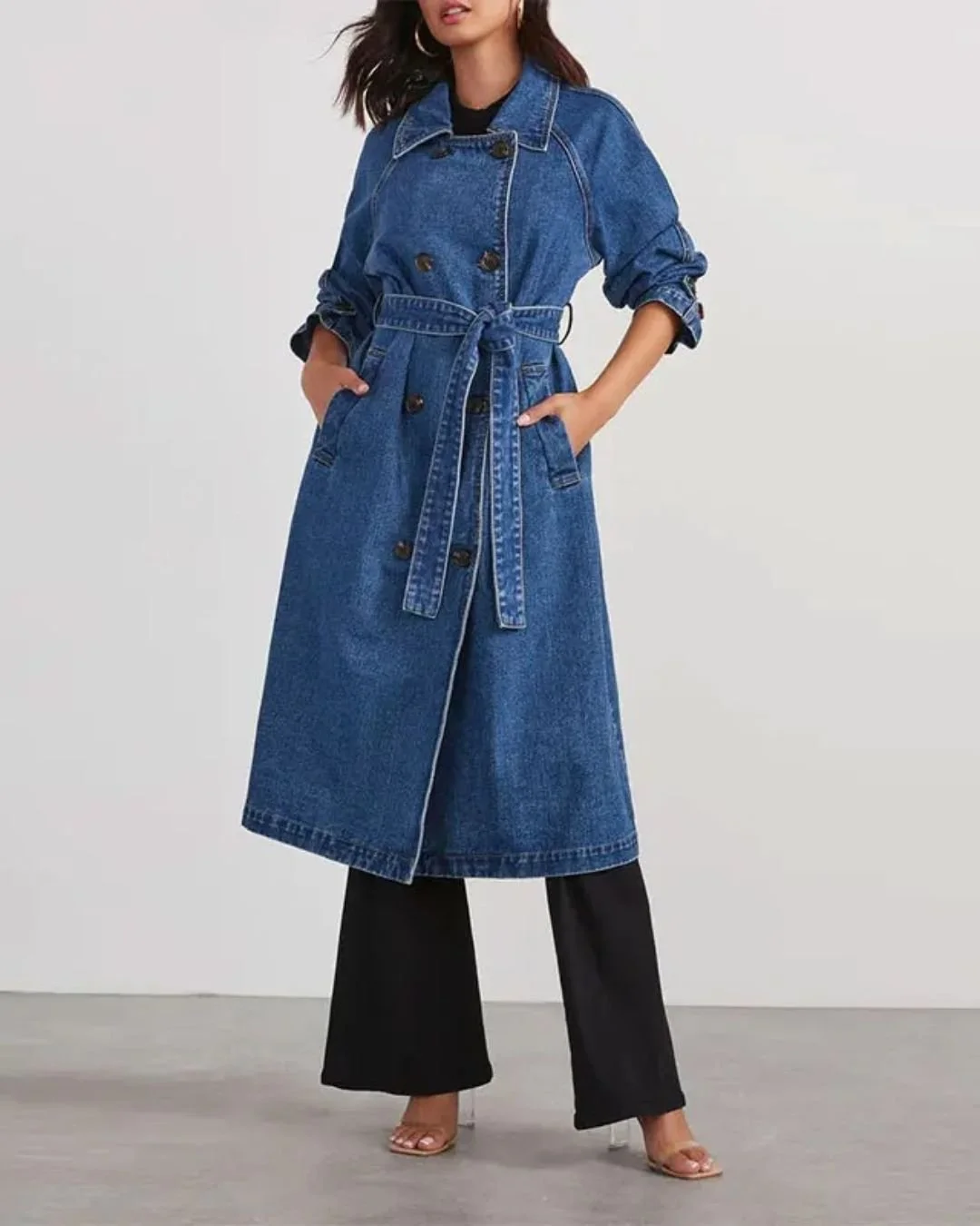 Women Spring/Fall Outerwear Casual Plain Long Sleeve Shawl Collar Jacket