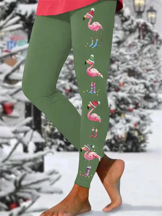 Women 3D Printing Vintage All Season Long Leggings