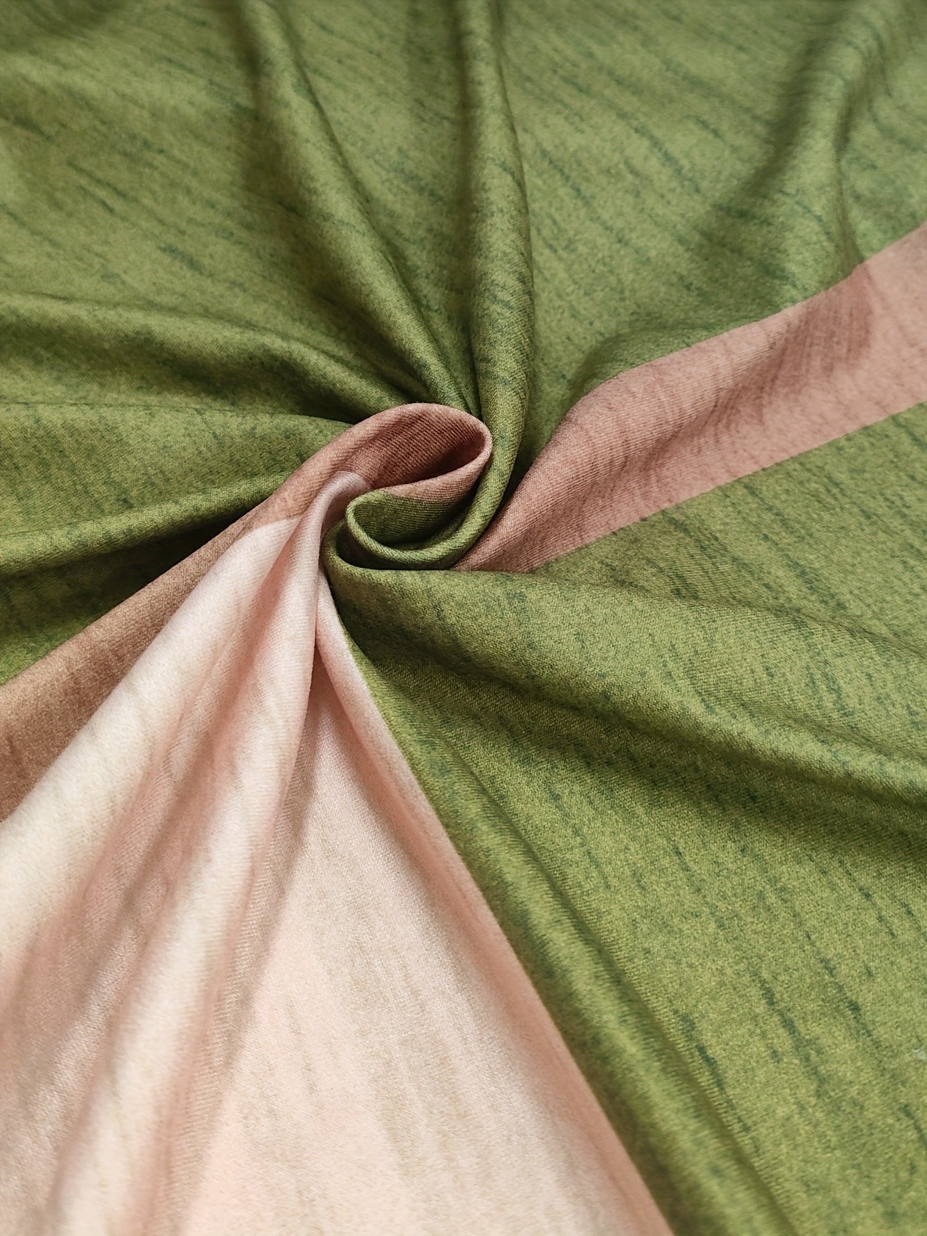 Women Geometric Two-Piece Set Daily Long Sleeve Casual Spring/Fall Top With Pants Matching Set