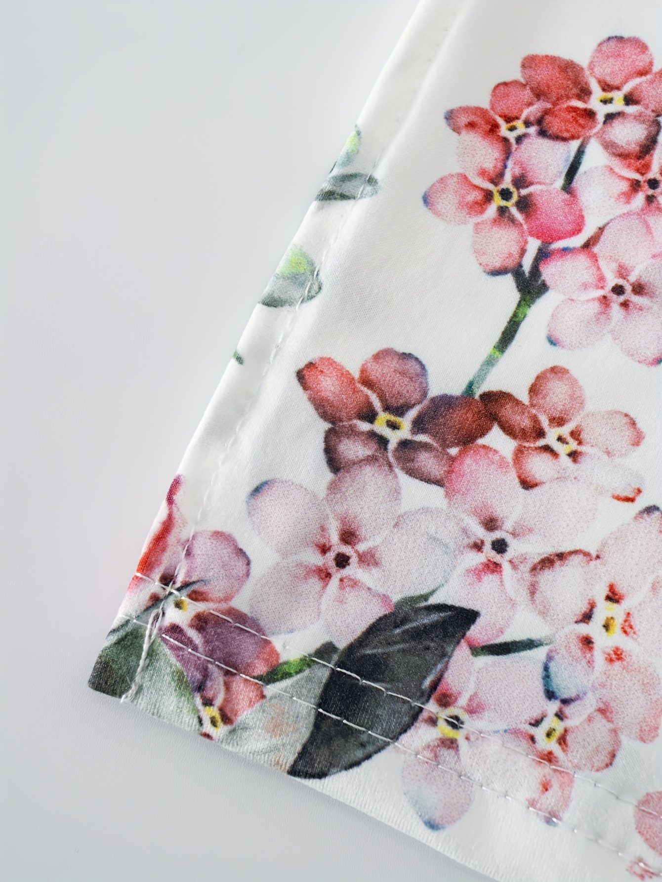 Women Floral Two-Piece Set Daily Long Sleeve Casual Spring/Fall Top With Pants Matching Set