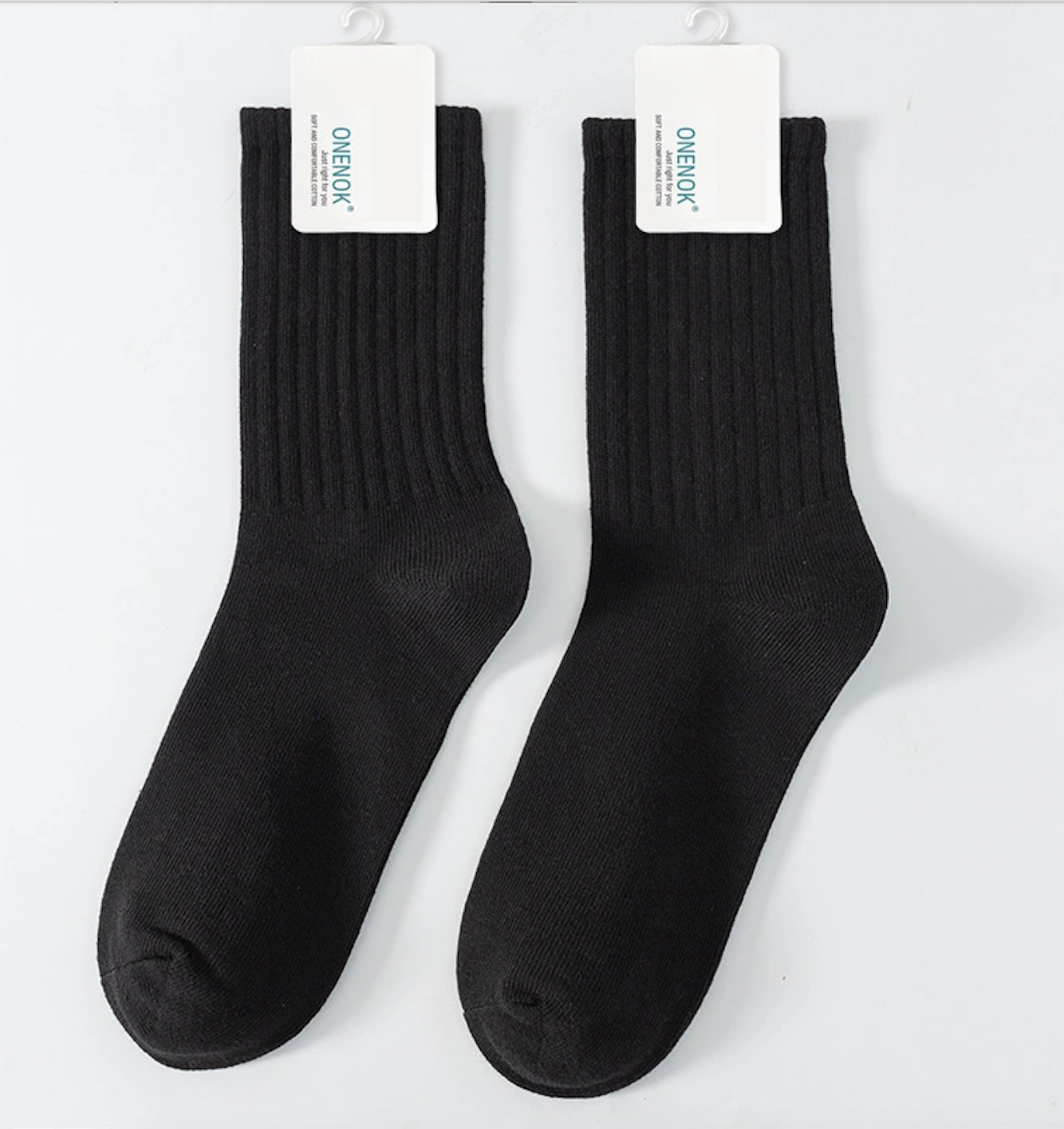 Antibacterial and deodorizing classic striped cotton socks