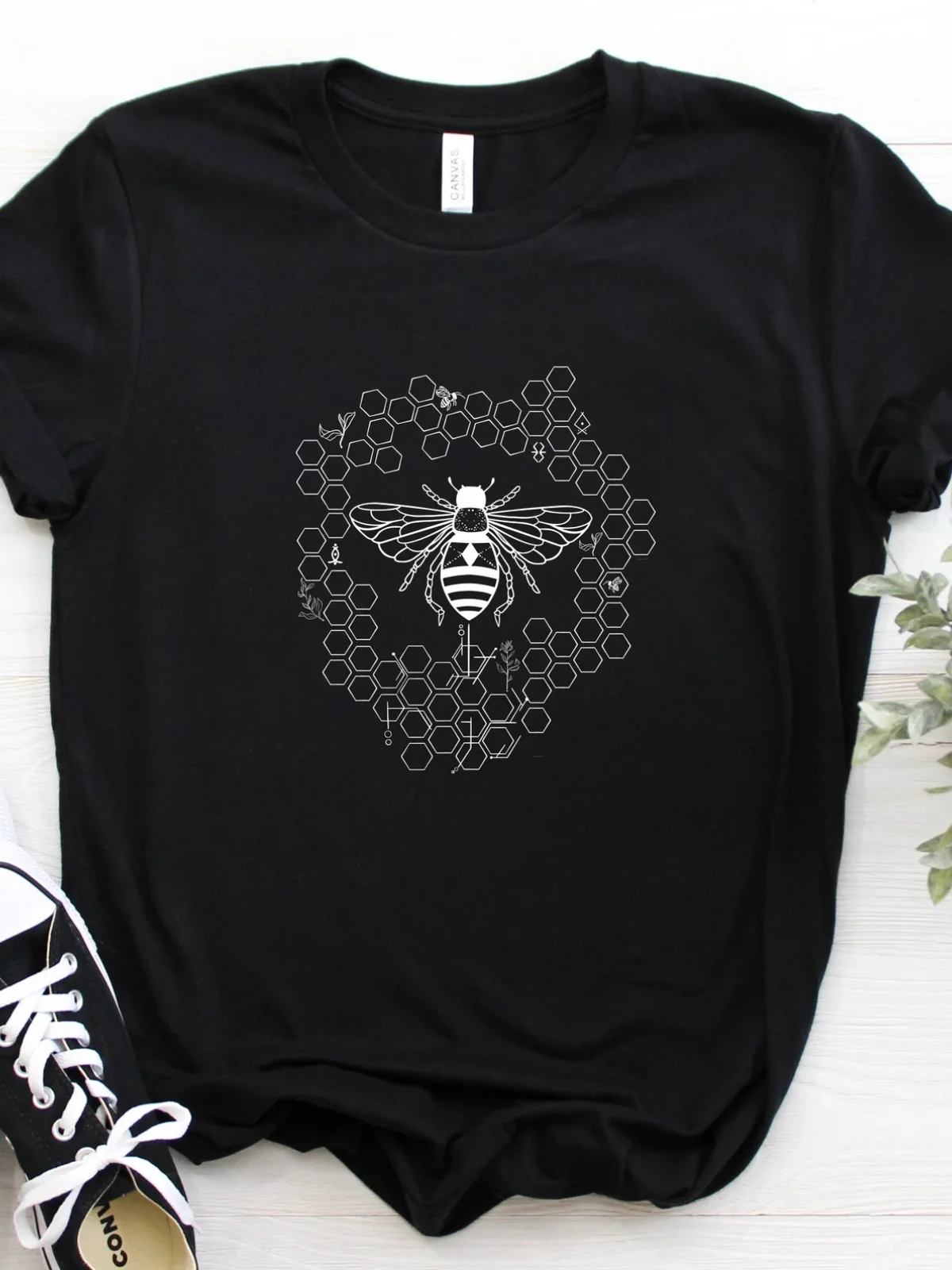 Casual Animal Crew Neck Short Sleeve T-shirt