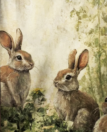 Casual Easter (rabbit) Crew Neck Short Sleeve T-shirt