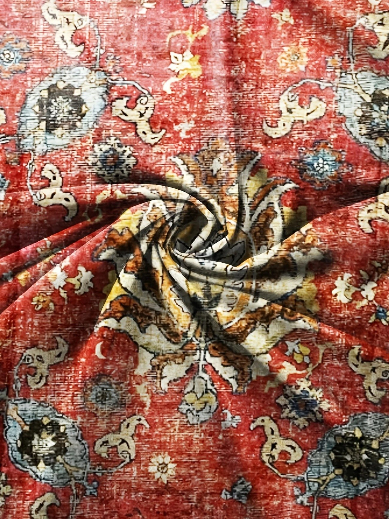 Shawl Collar Half Sleeve Ethnic Regular Loose Blouse For Women