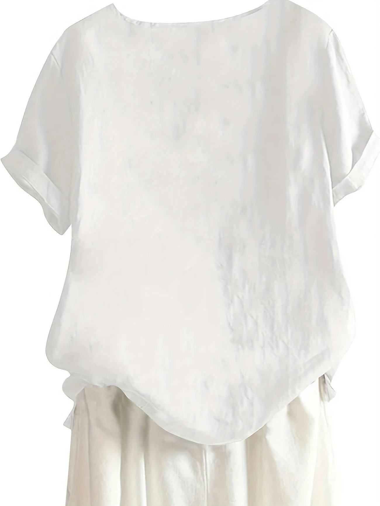 Crew Neck Half Sleeve Dragonfly Regular Regular Fit Blouse For Women