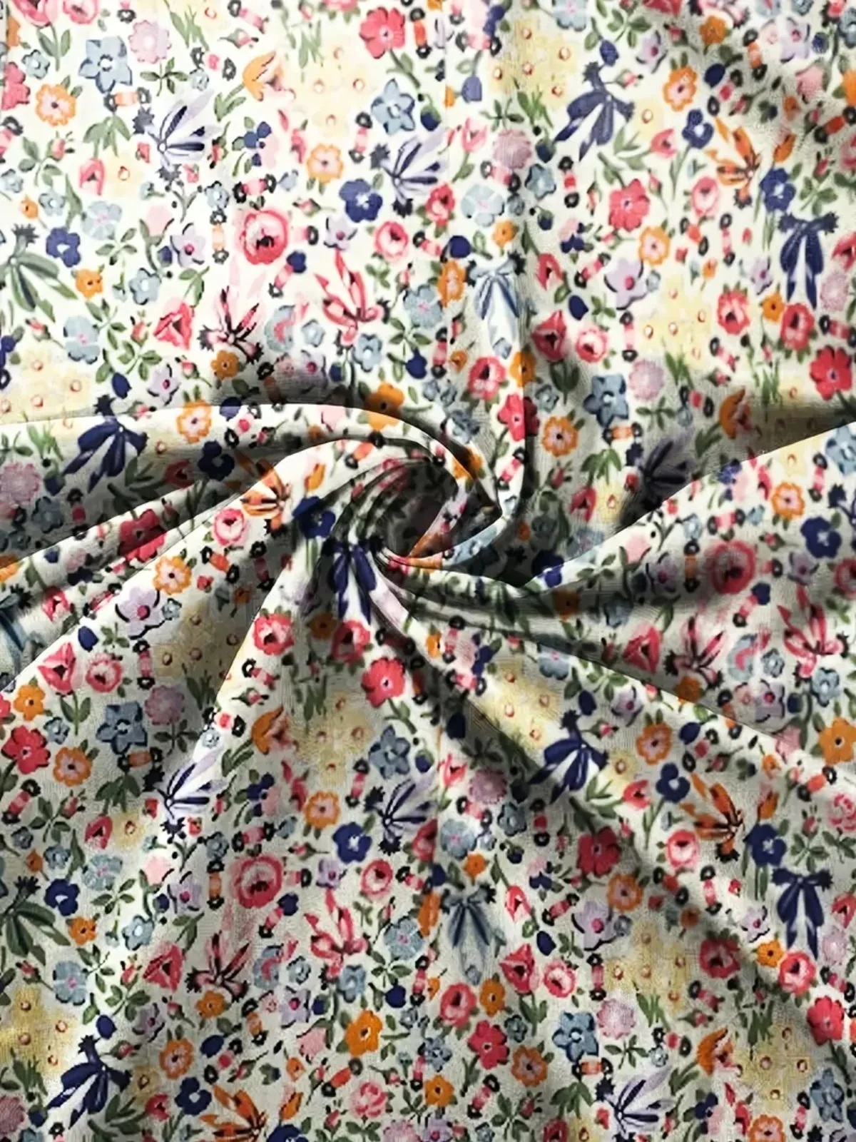 Women Floral V Neck Short Sleeve Comfy Casual Midi Dress