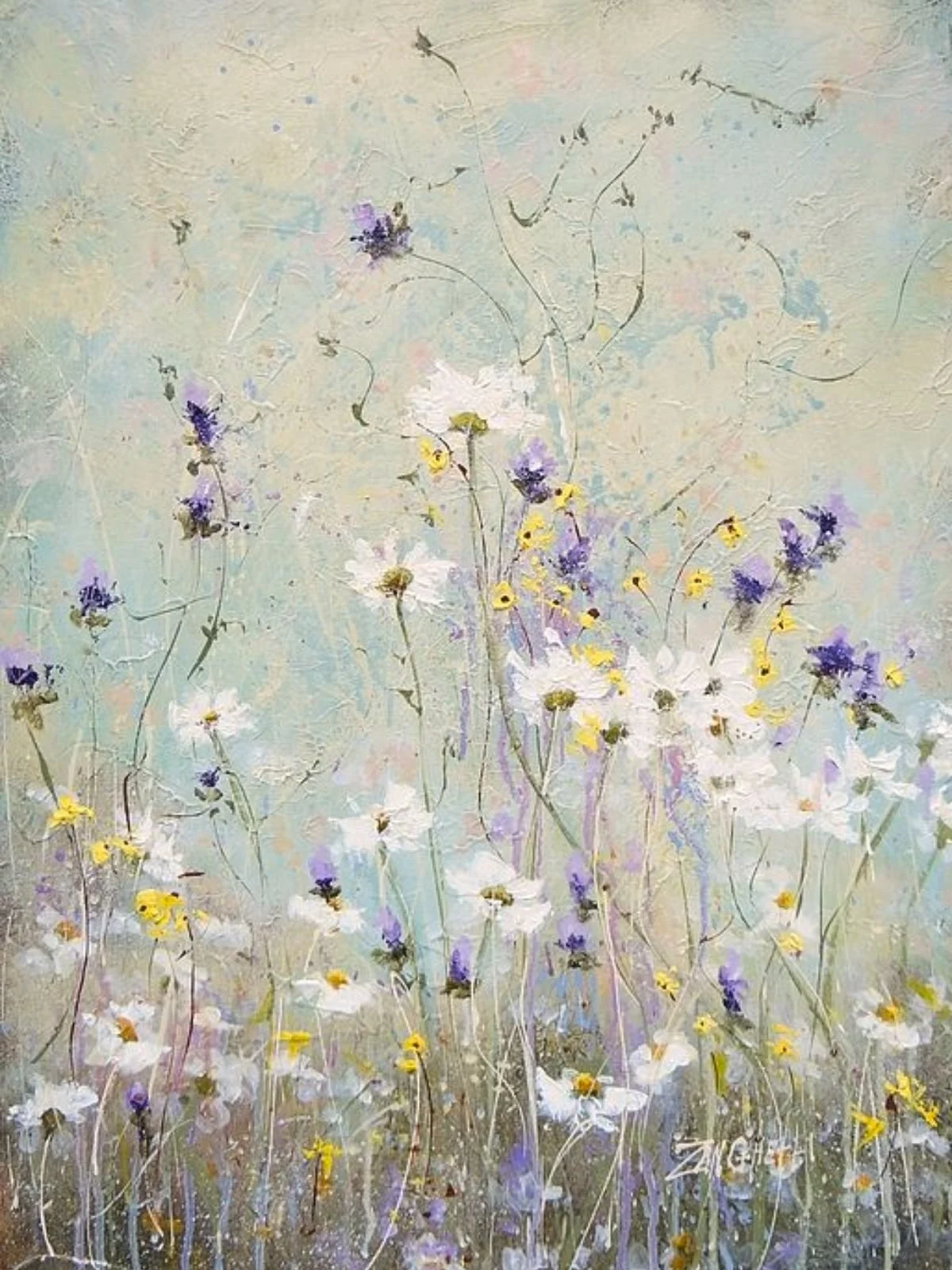 Casual Floral V Neck Short Sleeve T-shirt