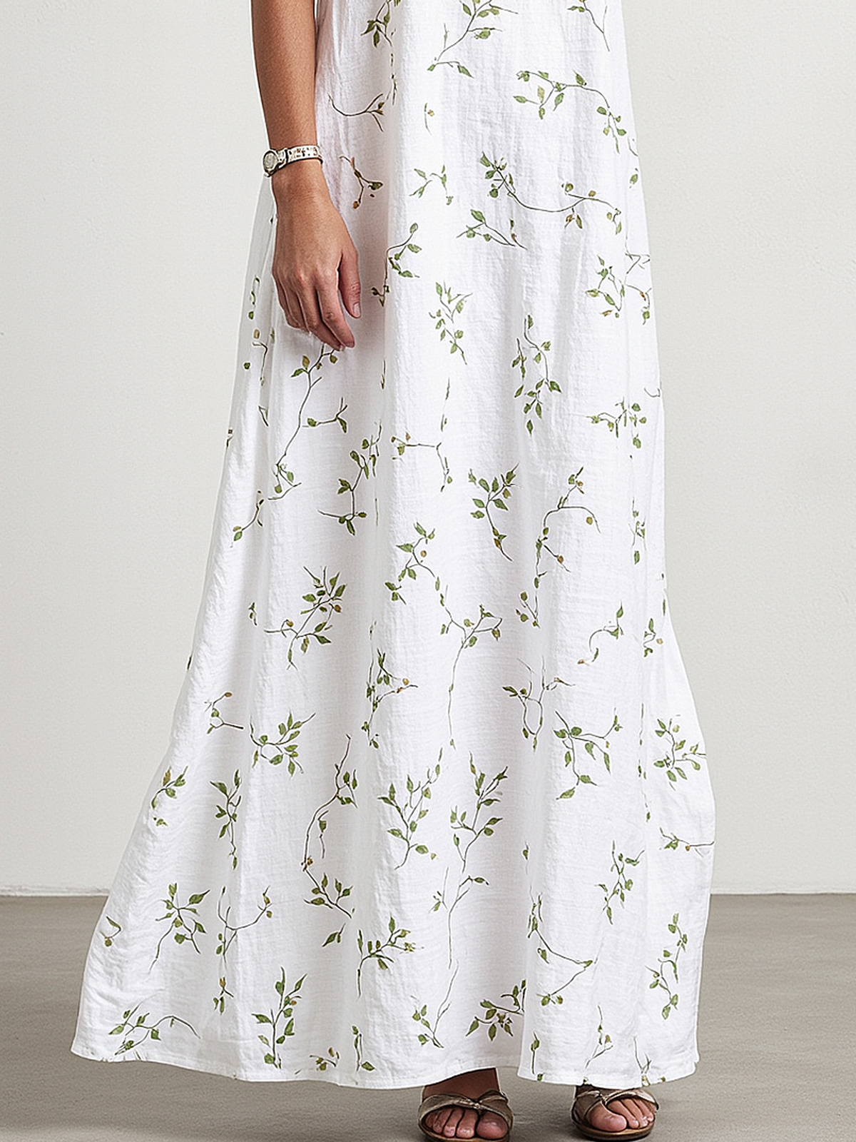 Women Plain Square Neck Sleeveless Comfy Vacation Pocket Stitching Maxi Dress