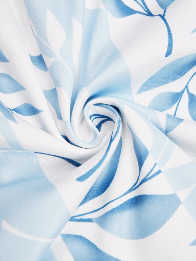 Women Striped Two-Piece Set Daily Half Sleeve Casual Summer Coat With Skirt Matching Set