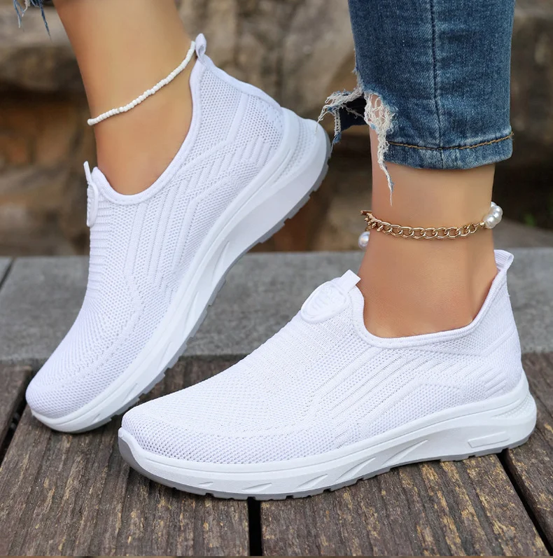 Casual Summer Shoes Mesh Fabric Comfortable Orthopedic Sneakers