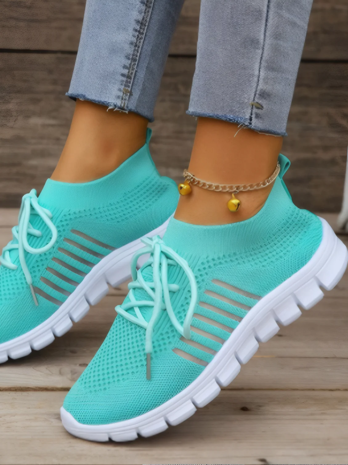 Casual Autumn Shoes Lightweight Breathable Mesh Fabric Comfortable Sneakers