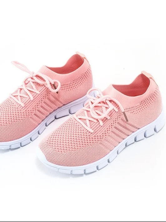 Casual Autumn Shoes Lightweight Breathable Mesh Fabric Comfortable Sneakers