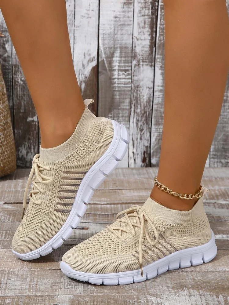 Casual Autumn Shoes Lightweight Breathable Mesh Fabric Comfortable Sneakers