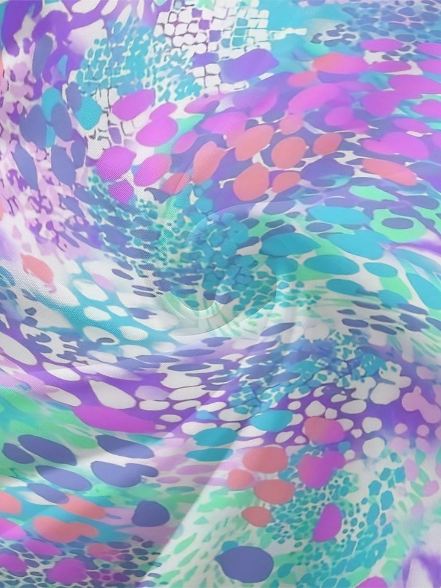 Women Floral Puff Sleeve Spring/Fall Dress V Neck Long Sleeve A-Line Dress