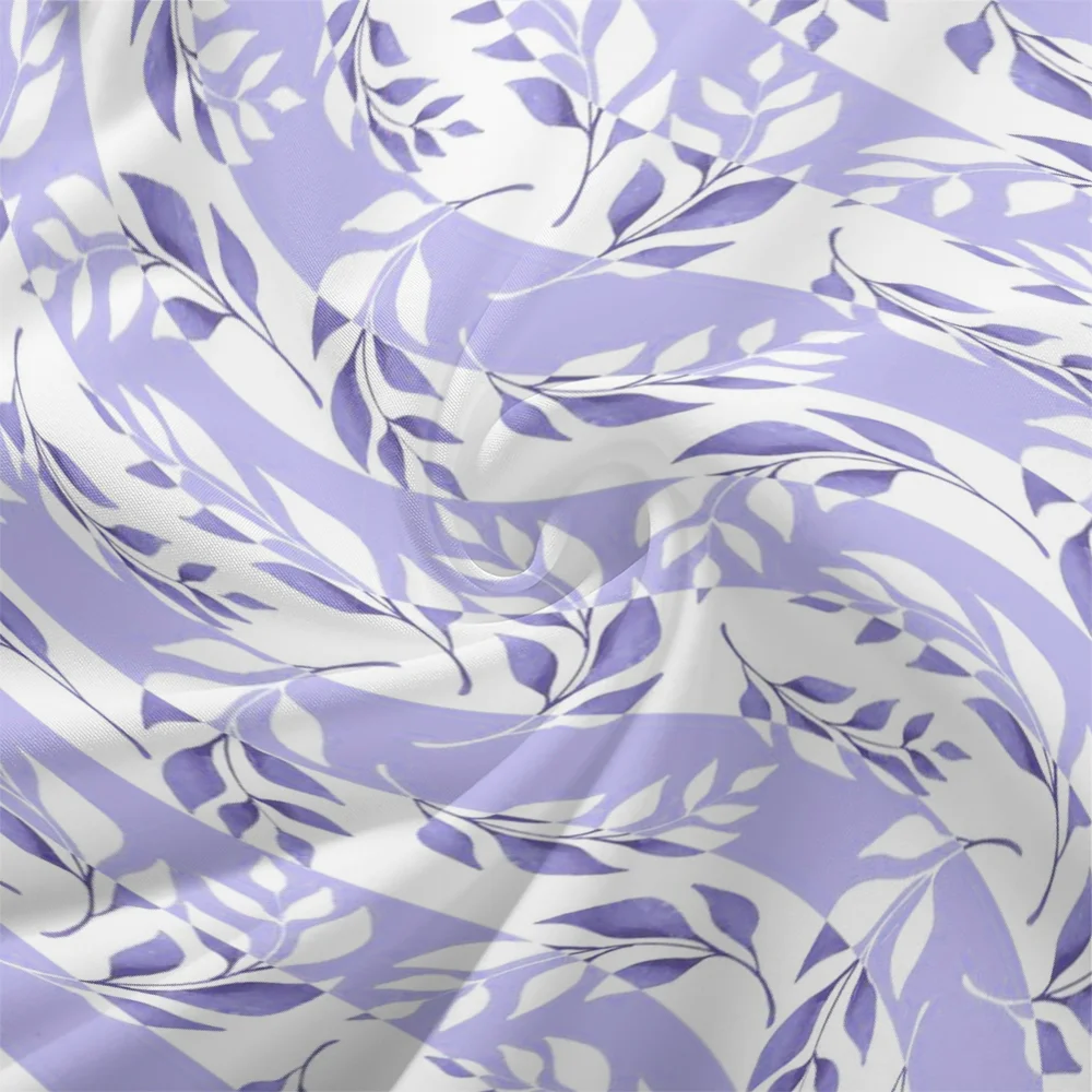 Women Striped Puff Sleeve Spring/Fall Dress V Neck Long Sleeve A-Line Dress