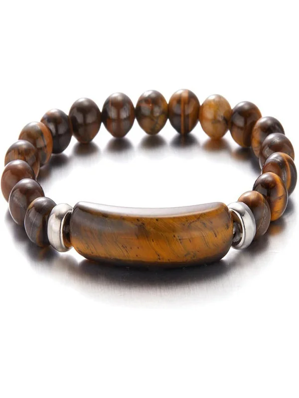 New Natural Stone 8mm Amethyst Rose Quartz Crushed Stone Butterfly Two-piece Bracelet