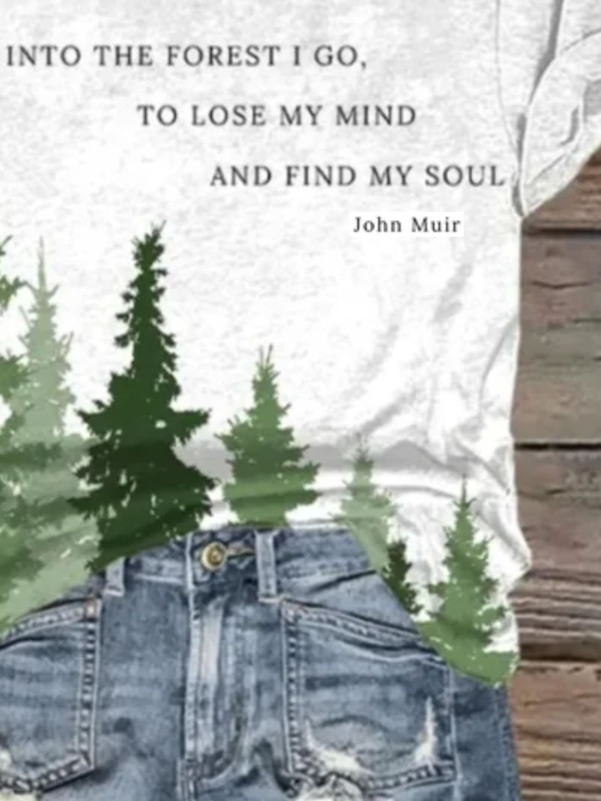 Women's National Park Conservation Print V-Neck T-Shirt