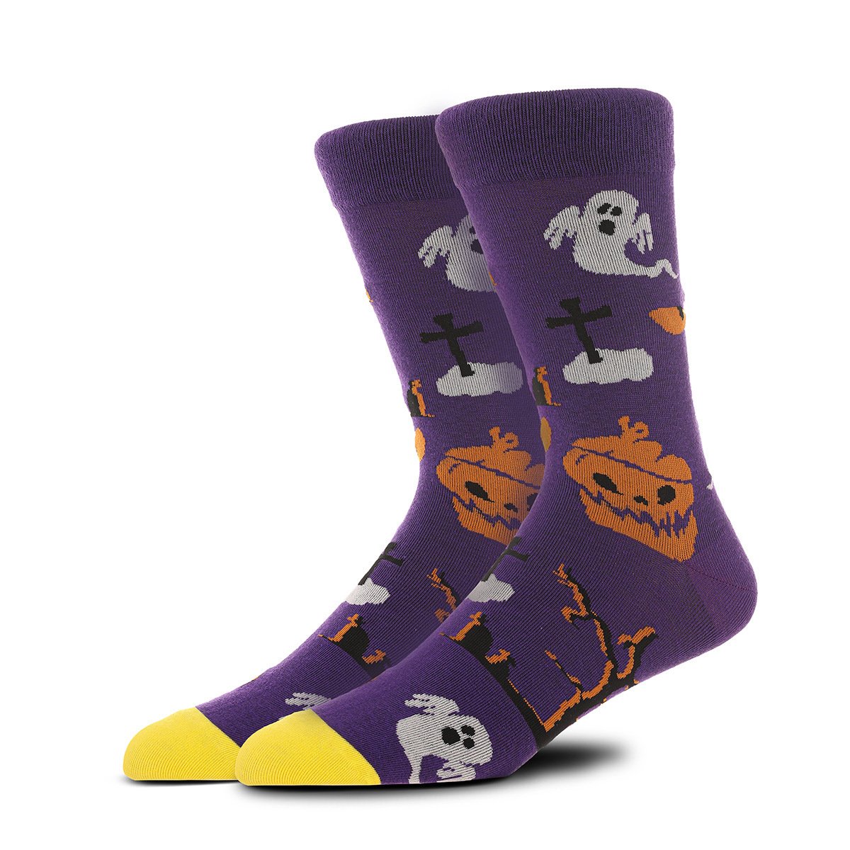 Halloween personalized fashion mid tube cotton socks