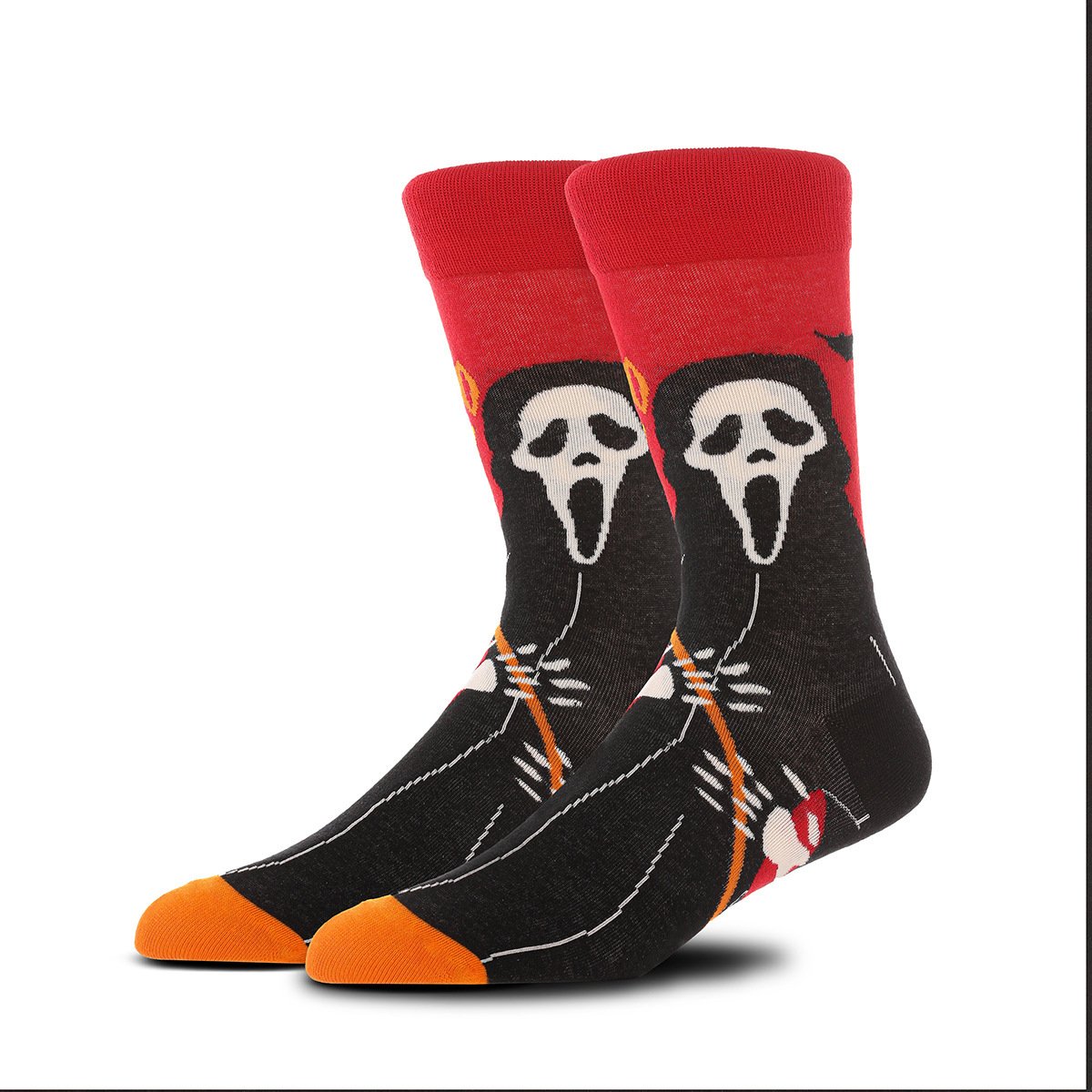Halloween personalized fashion mid tube cotton socks