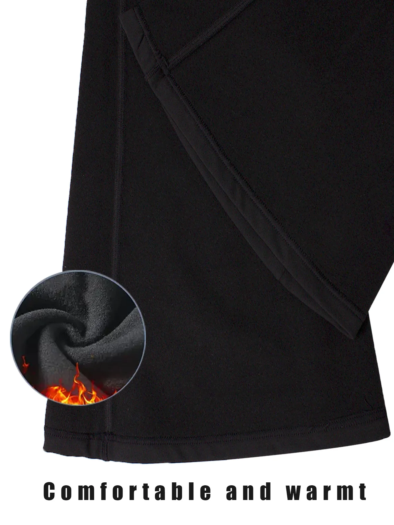 Women Plain Long Pants Casual Winter Trousers