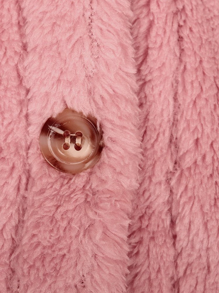 Women Spring/Fall Outerwear Vintage Split Joint Plain Long Sleeve Shawl Collar Jacket