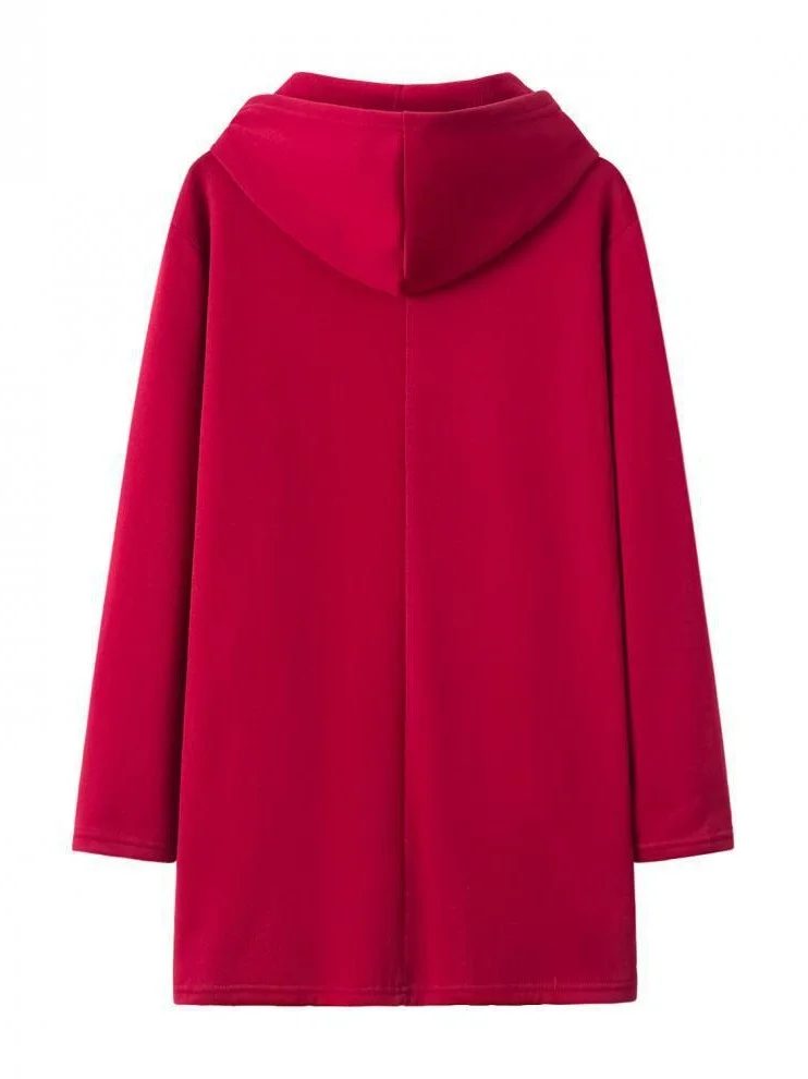 Women Spring/Fall Outerwear Vintage Split Joint Plain Long Sleeve Stand Collar Jacket