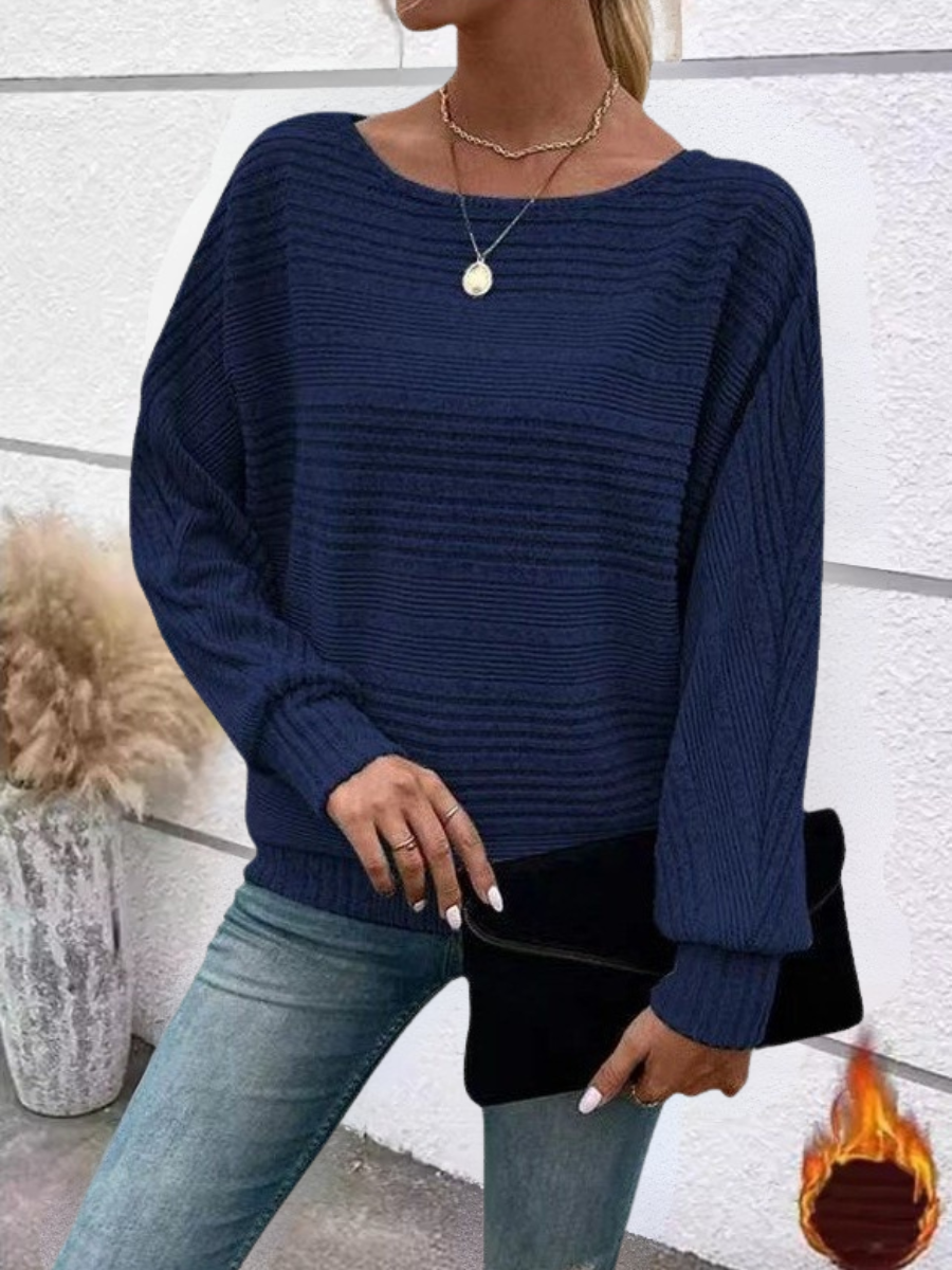 Vintage Plain Crew Neck Long Sleeve T-shirt