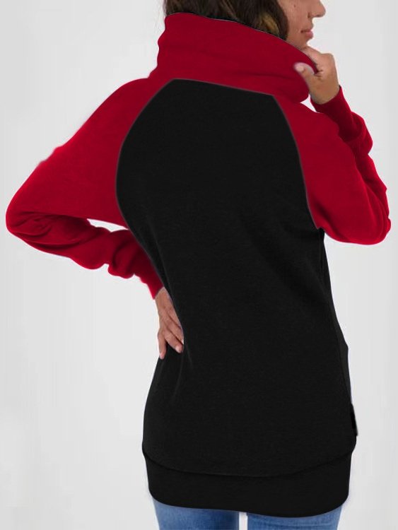 Women Spring/Fall Outerwear Vintage Split Joint Plain Long Sleeve Stand Collar Jacket