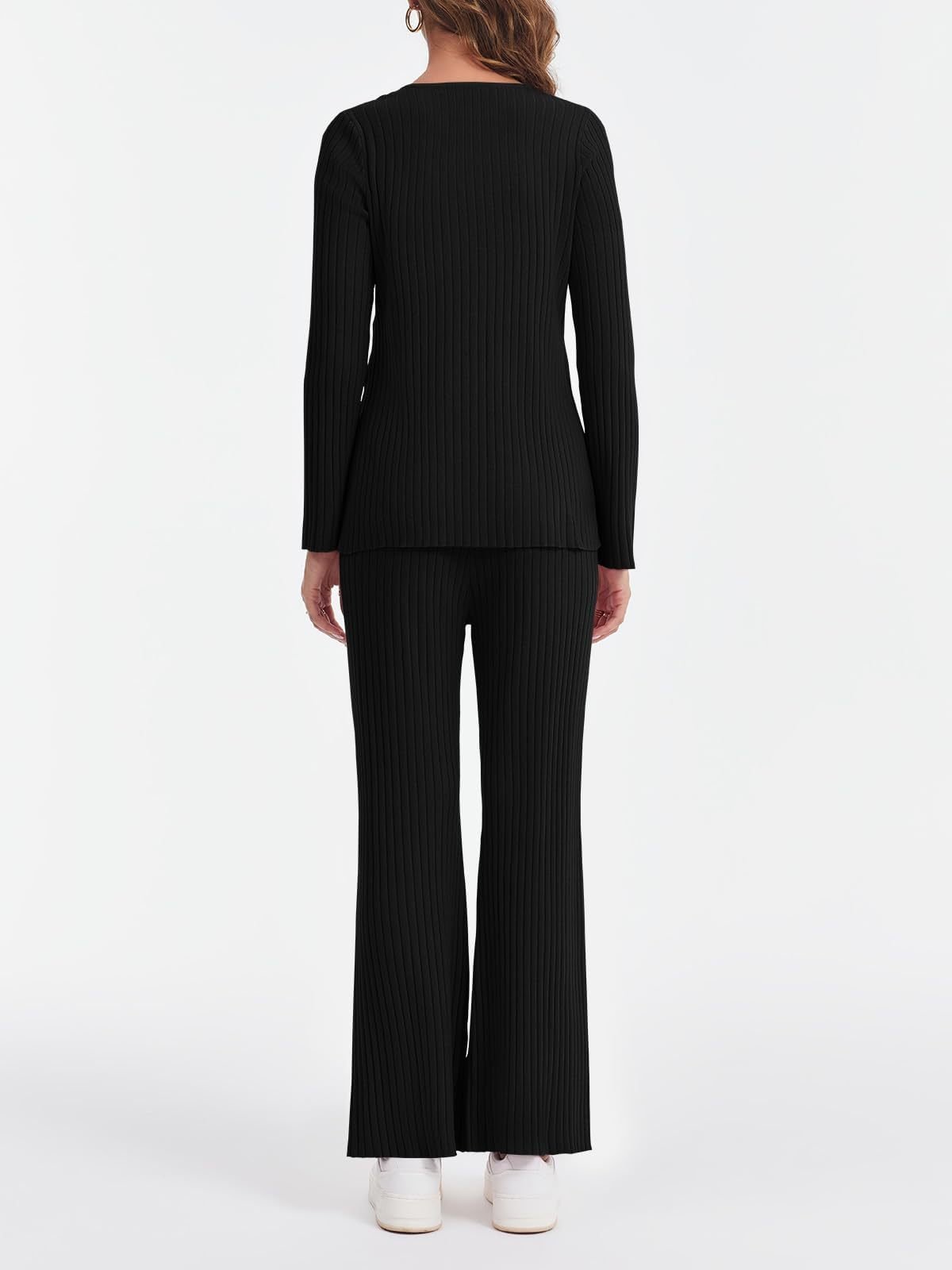 Crew Neck Cotton Casual Pajama Set