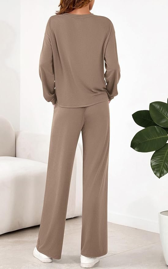 Casual Plain Regular Fit Pajama Set