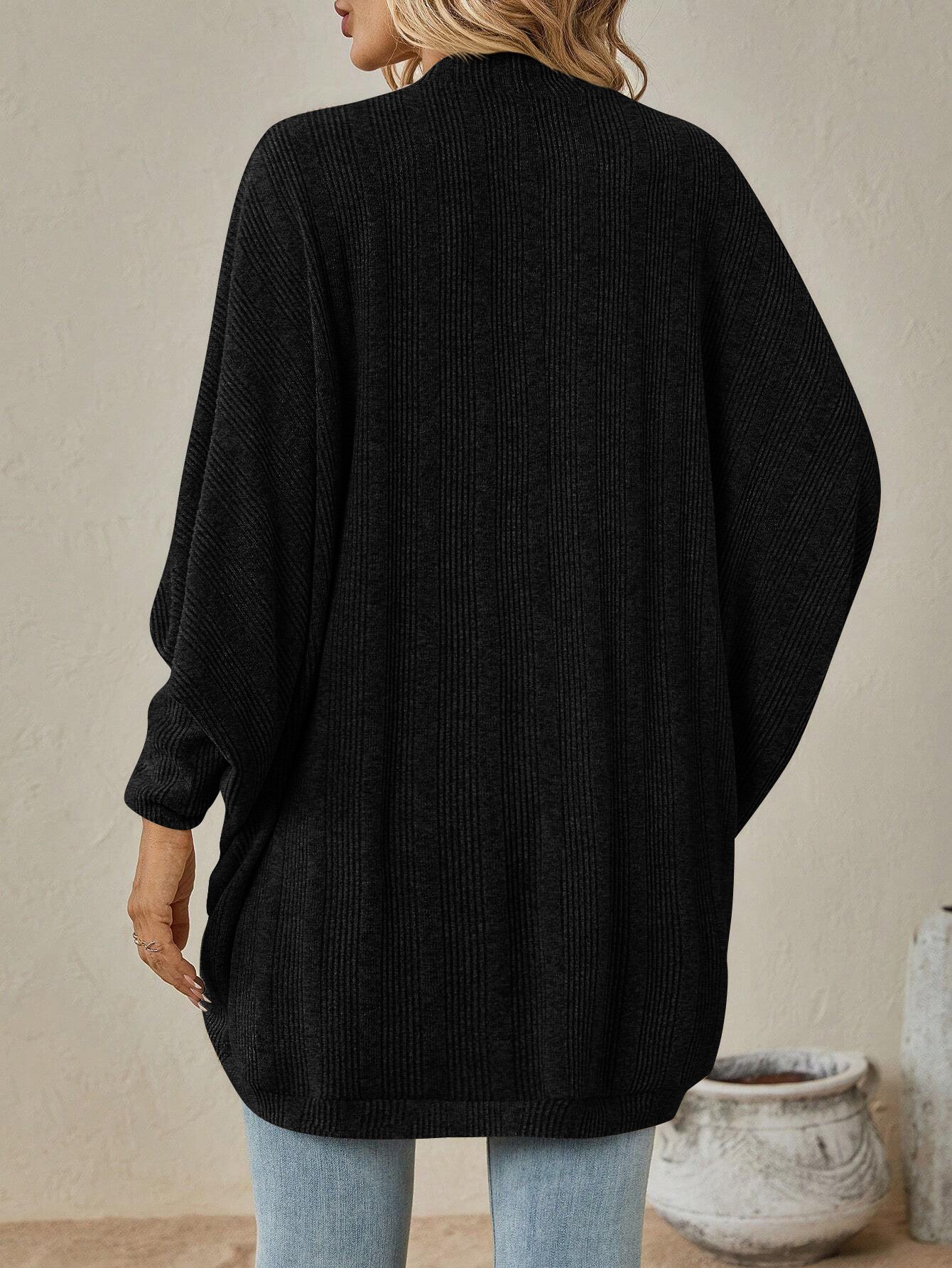 Simple Wool/Knitting Plain Others Knit Top