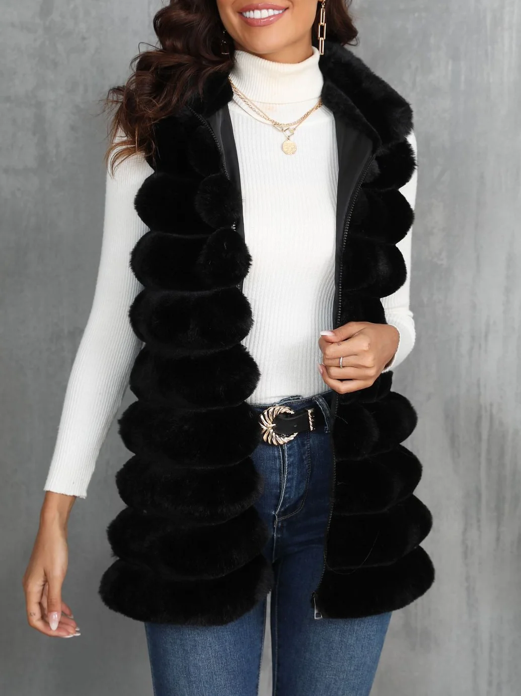 Plain Casual Loose Others Vest