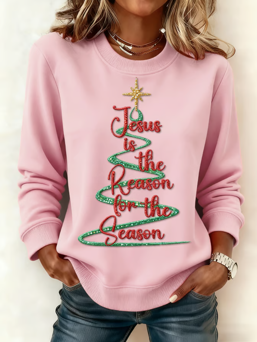 Vintage Crew Neck Christmas Sweatshirt
