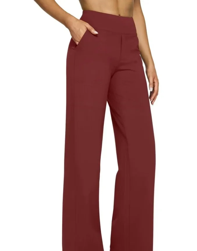 Women Plain Long Pants Casual Spring/Fall Trousers