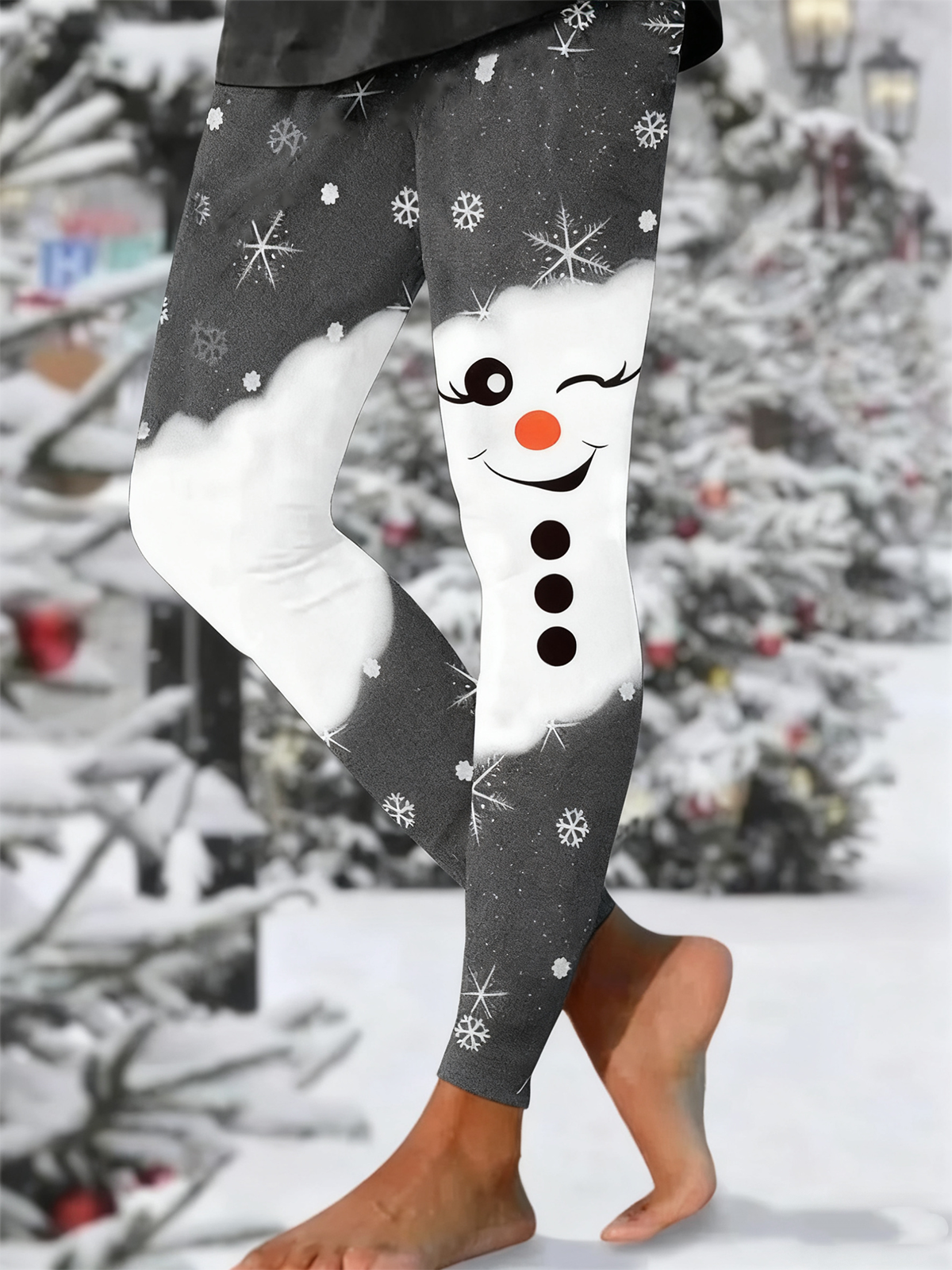Women 3D Printing Vintage All Season Long Leggings
